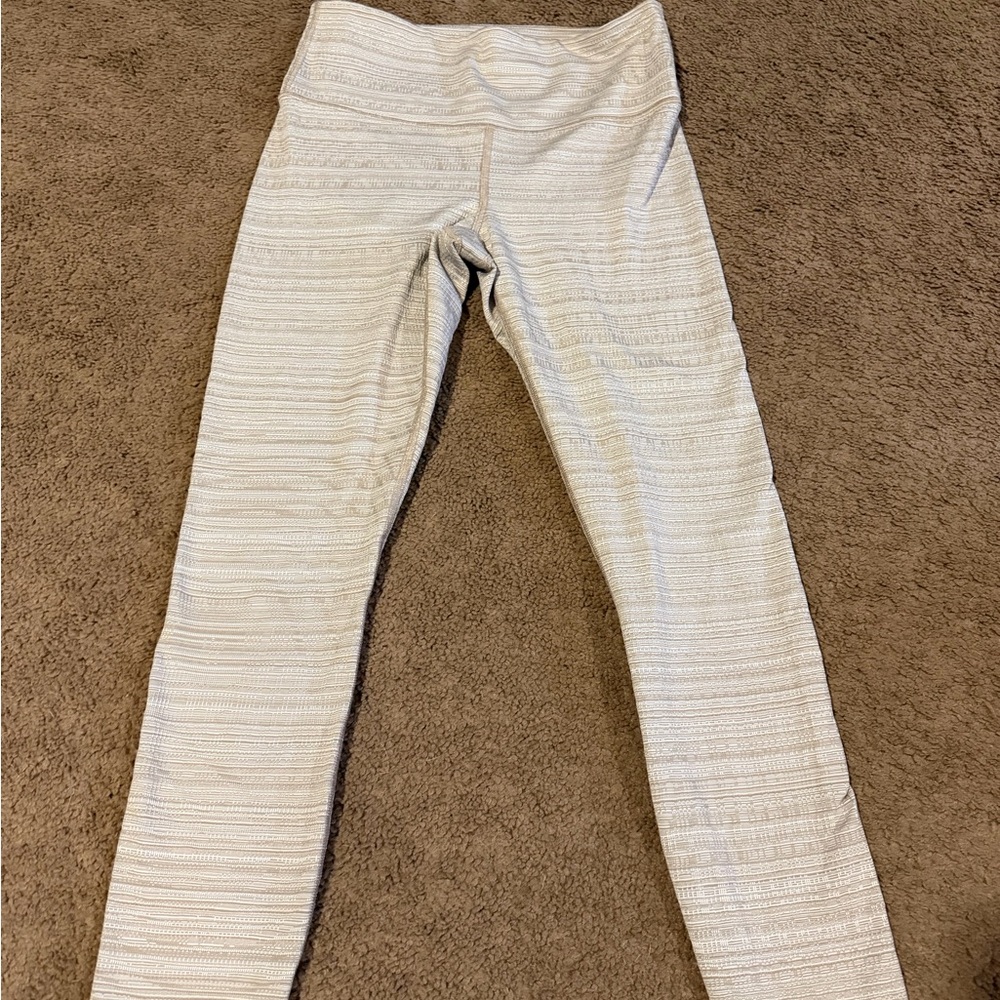 Athleta Light Beige Leggings
